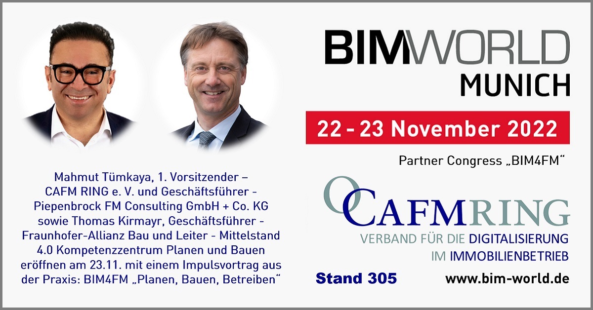 CAFM RING Partner Congress "BIM4FM" Impulsvortrag